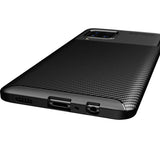 Galaxy M12 Kılıf Zore Negro Silikon Kapak Kahverengi