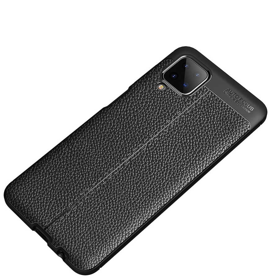 Galaxy M12 Kılıf Zore Niss Silikon Kapak Kırmızı