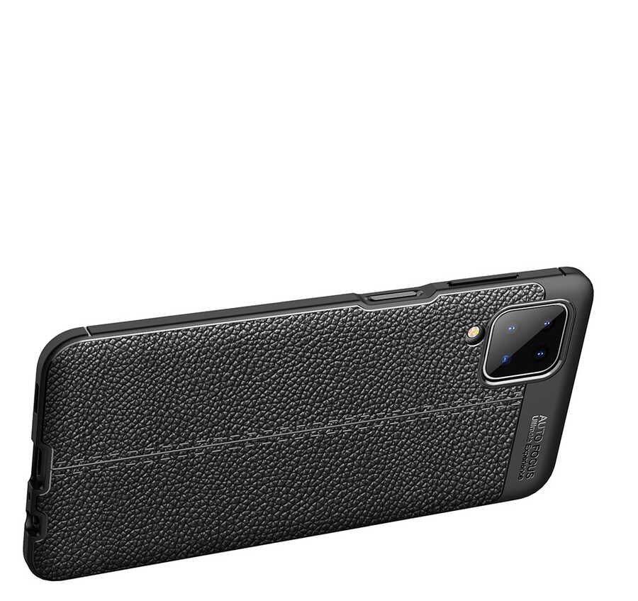 Galaxy M12 Kılıf Zore Niss Silikon Kapak Lacivert