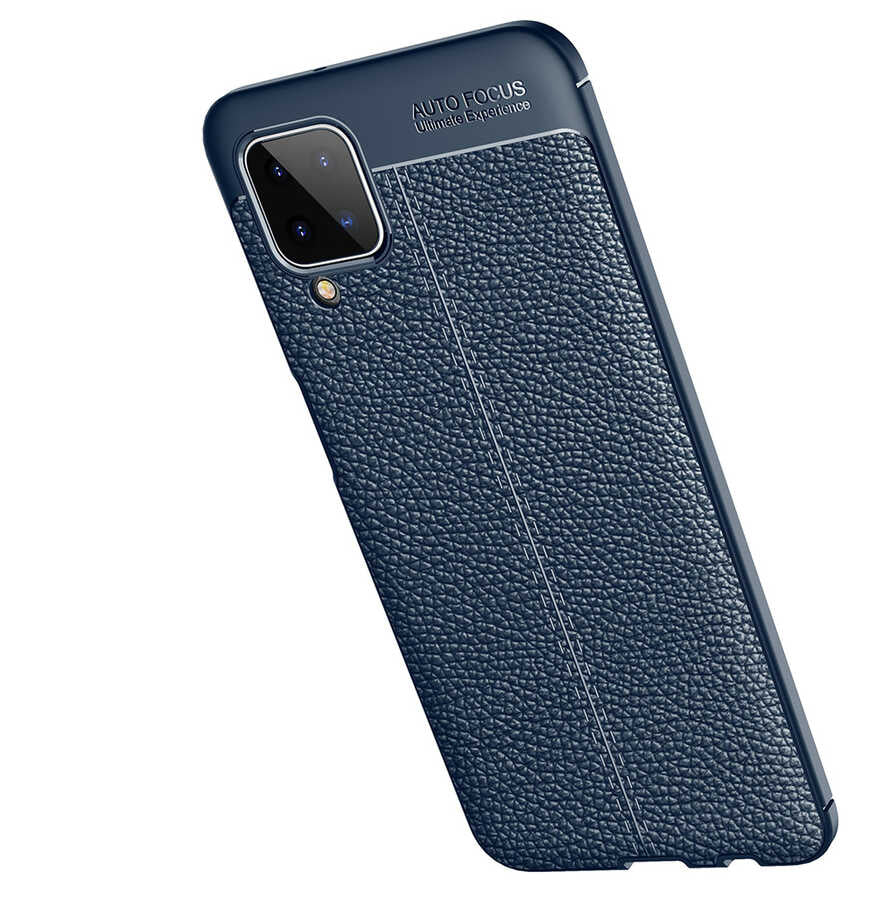 Galaxy M12 Kılıf Zore Niss Silikon Kapak Siyah