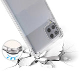 Galaxy M12 Kılıf Zore Nitro Anti Shock Silikon Renksiz