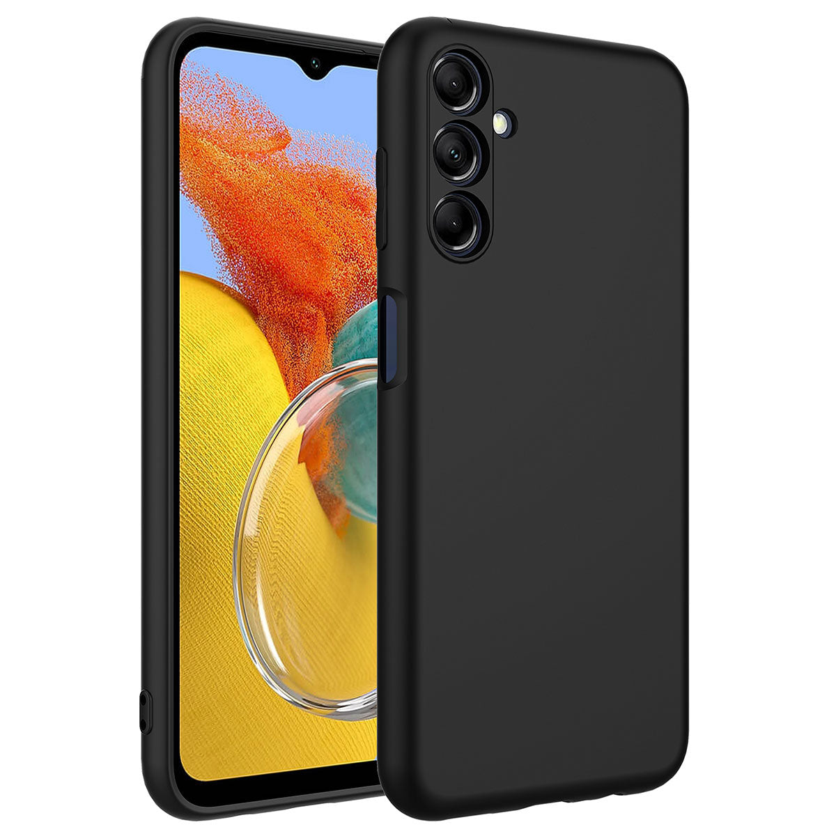 Galaxy M14 Kılıf Zore Mara Lansman Kapak Siyah