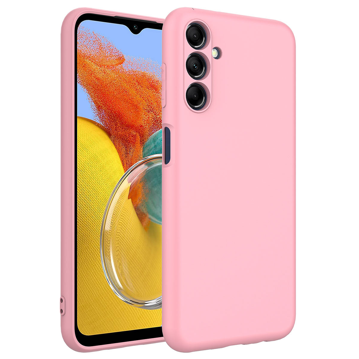 Galaxy M14 Kılıf Zore Mara Lansman Kapak Pembe