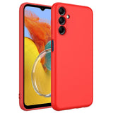 Galaxy M14 Kılıf Zore Mara Lansman Kapak Kırmızı