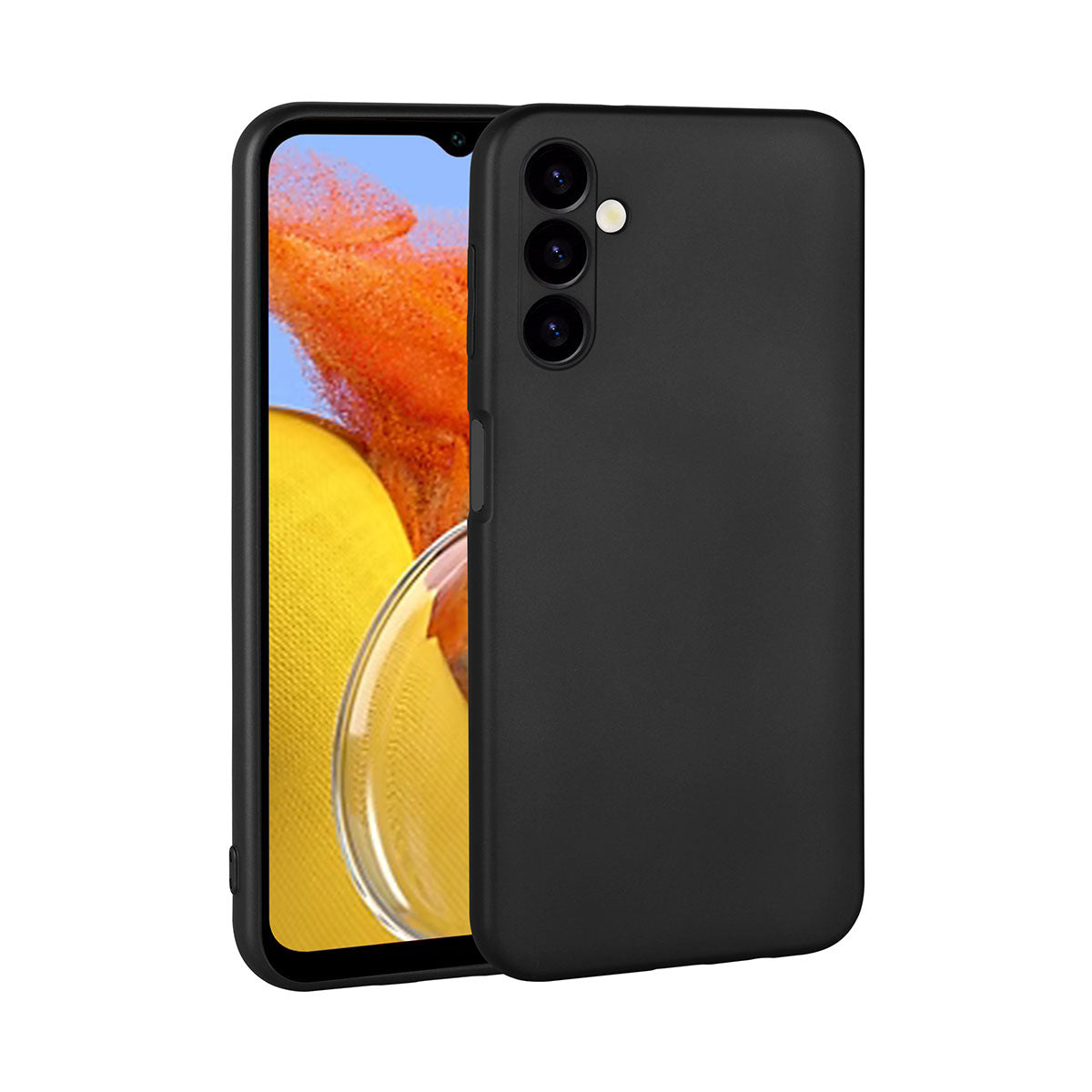 Galaxy M14 Kılıf Zore Premier Silikon Kapak Siyah