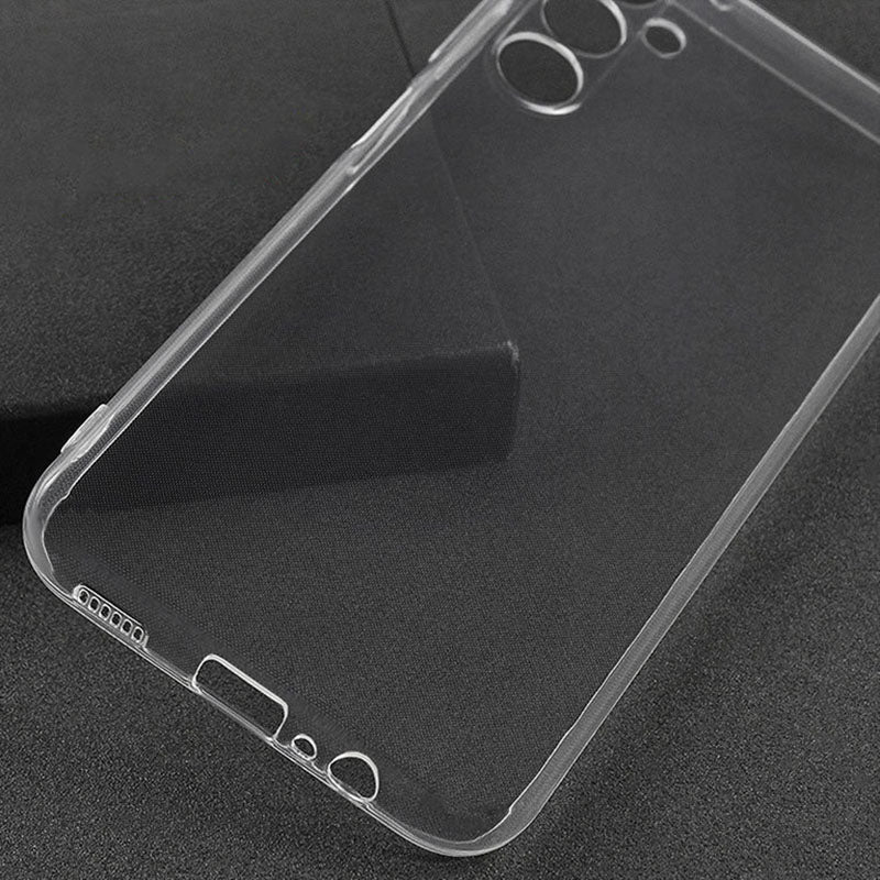 Galaxy M14 Kılıf Zore Süper Silikon Kapak Renksiz