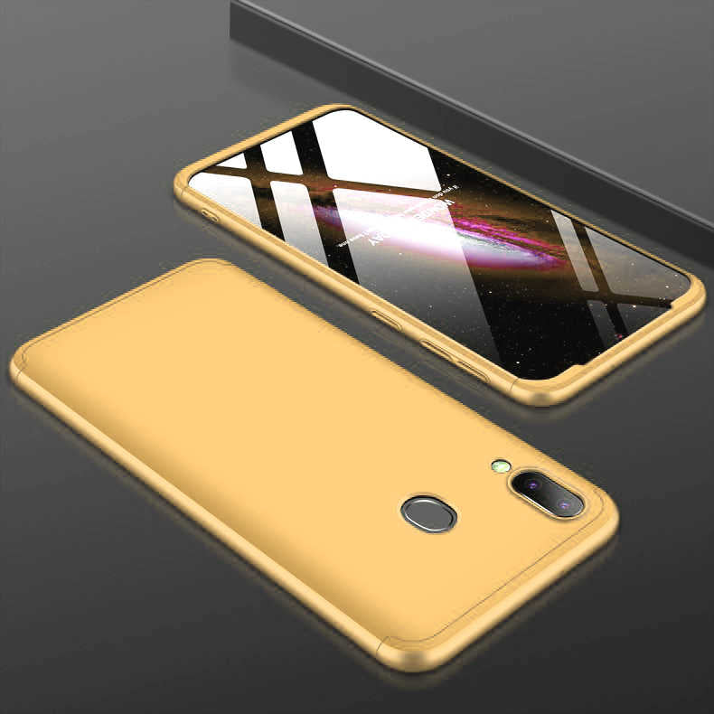 Galaxy M20 Kılıf Zore Ays Kapak Gold