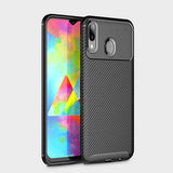 Galaxy M20 Kılıf Zore Negro Silikon Kapak Siyah