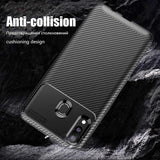 Galaxy M20 Kılıf Zore Negro Silikon Kapak Siyah