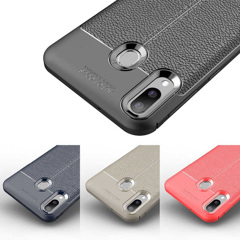 Galaxy M20 Kılıf Zore Niss Silikon Kapak Gri