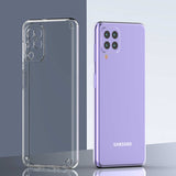 Galaxy M22 Kılıf Zore Coss Kapak Renksiz