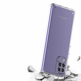 Galaxy M22 Kılıf Zore Coss Kapak Renksiz