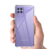 Galaxy M22 Kılıf Zore Coss Kapak Renksiz