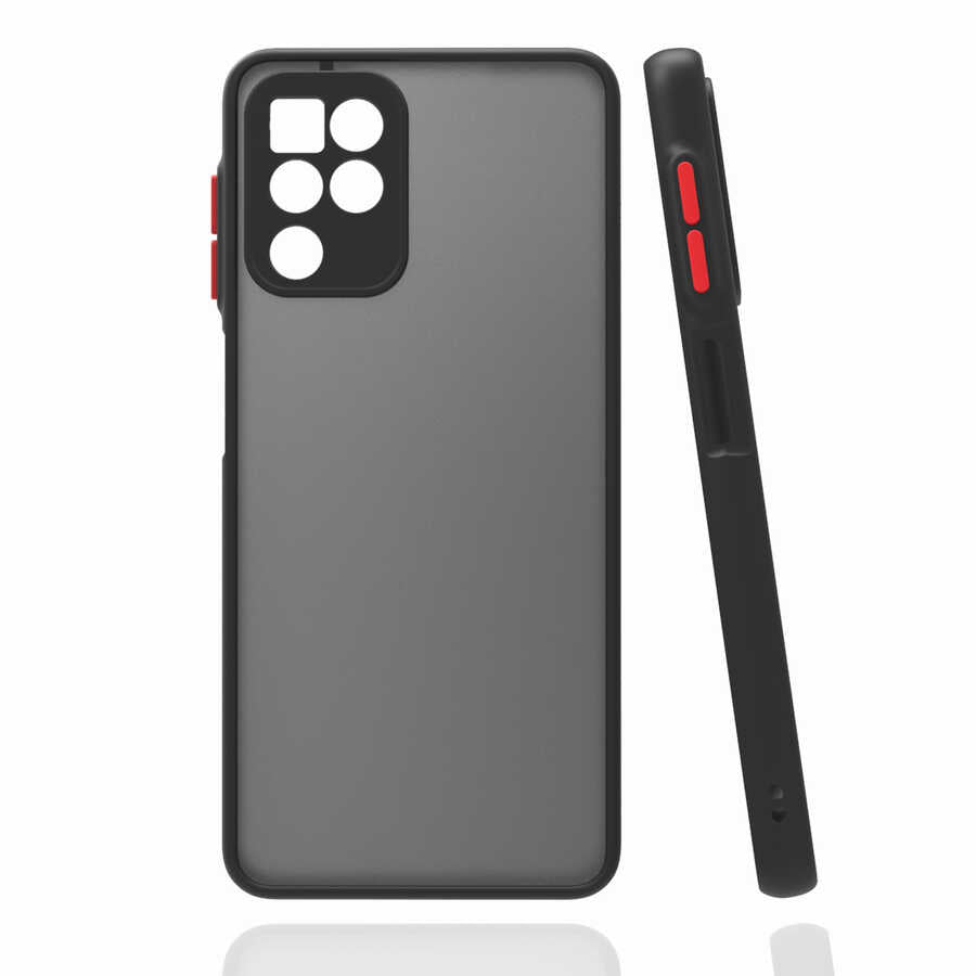 Galaxy M22 Kılıf Zore Hux Kapak Lacivert