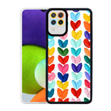 Galaxy M22 Kılıf Zore M-Fit Desenli Kapak Love Story No2