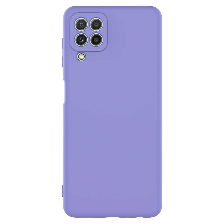 Galaxy M22 Kılıf Zore Mara Lansman Kapak Lila
