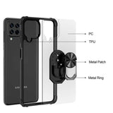 Galaxy M22 Kılıf Zore Mola Kapak Siyah