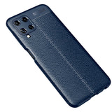 Galaxy M22 Kılıf Zore Niss Silikon Kapak Lacivert