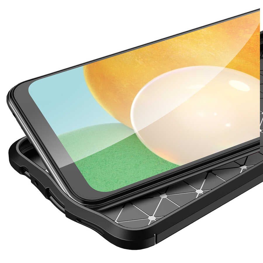 Galaxy M22 Kılıf Zore Niss Silikon Kapak Kırmızı