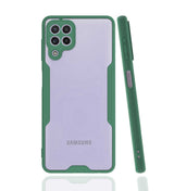 Galaxy M22 Kılıf Zore Parfe Kapak Pembe