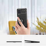 Galaxy M22 Kılıf Zore Ravel Silikon Kapak Mavi