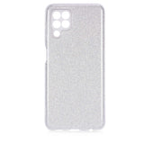 Galaxy M22 Kılıf Zore Shining Silikon Gri