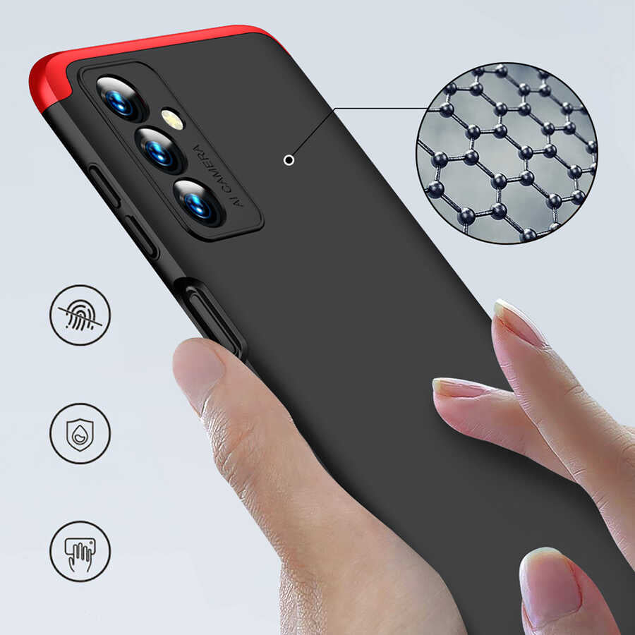 Galaxy M23 Kılıf Zore Ays Kapak Mavi