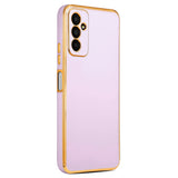 Galaxy M23 Kılıf Zore Bark Kapak Lila