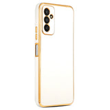 Galaxy M23 Kılıf Zore Bark Kapak Beyaz