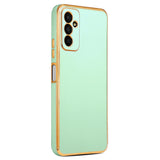 Galaxy M23 Kılıf Zore Bark Kapak Açık Yeşil