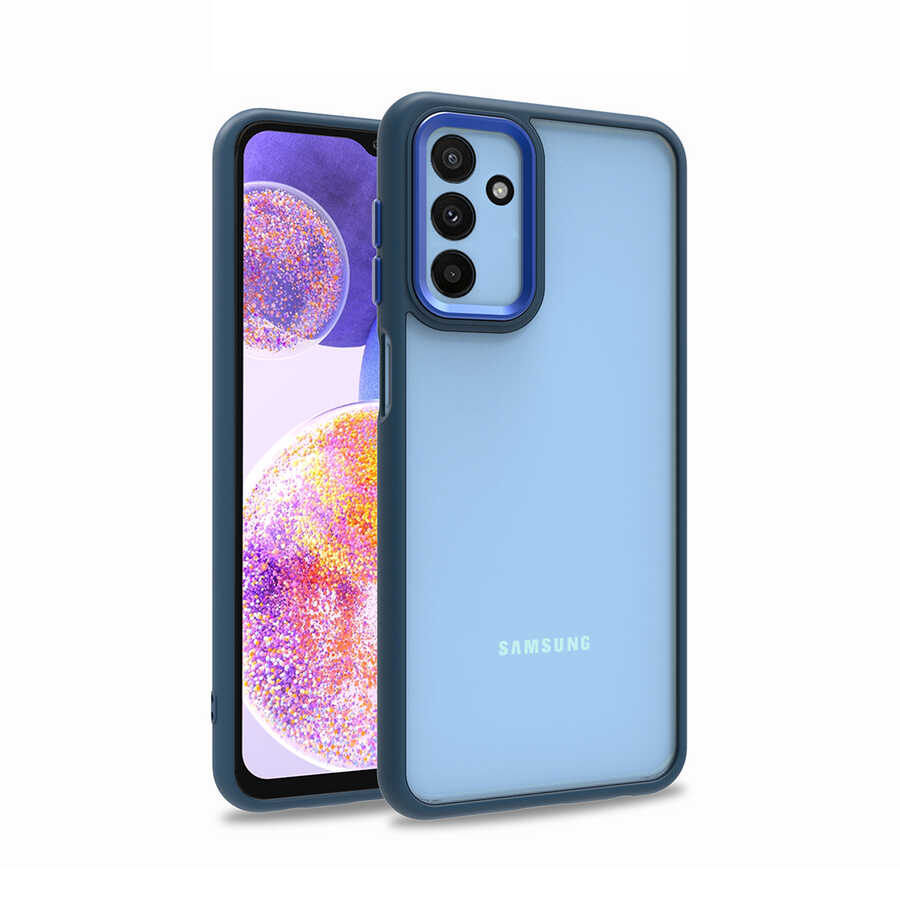 Galaxy M23 Kılıf Zore Flora Kapak Rose Gold