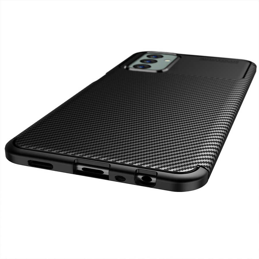 Galaxy M23 Kılıf Zore Negro Silikon Kapak Siyah