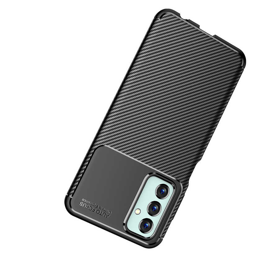 Galaxy M23 Kılıf Zore Negro Silikon Kapak Siyah