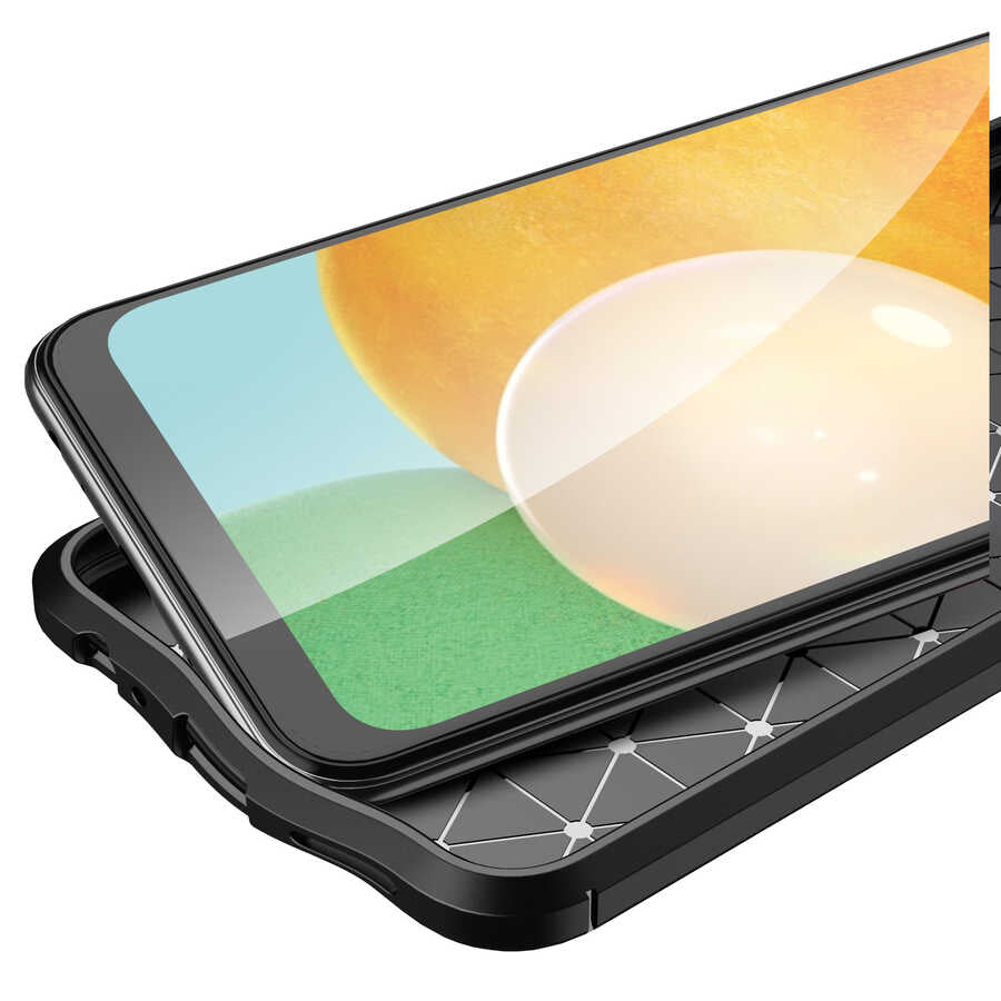 Galaxy M23 Kılıf Zore Niss Silikon Kapak Siyah