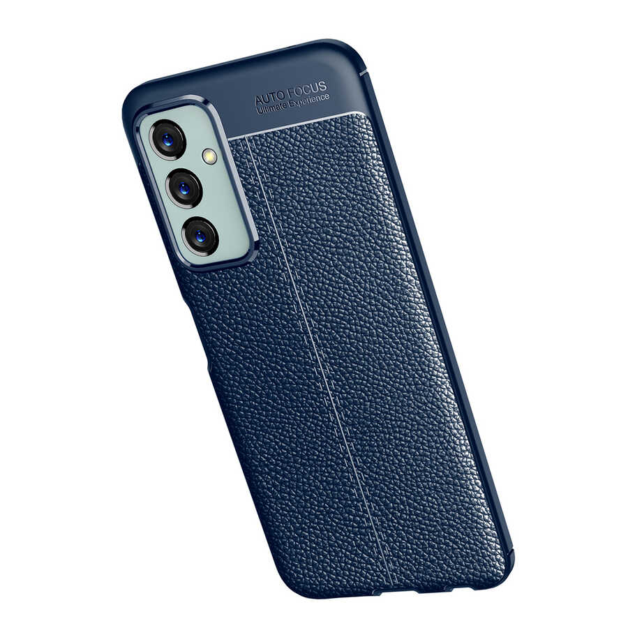 Galaxy M23 Kılıf Zore Niss Silikon Kapak Lacivert