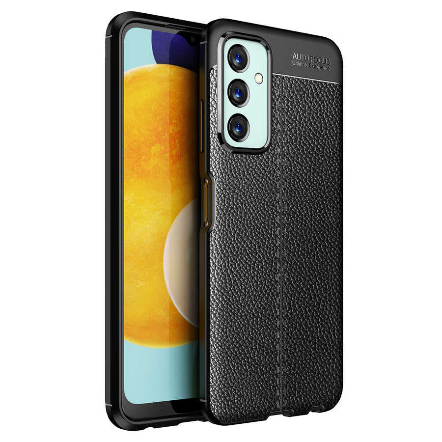 Galaxy M23 Kılıf Zore Niss Silikon Kapak Siyah