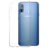 Galaxy M30 Kılıf Zore Süper Silikon Kapak Renksiz