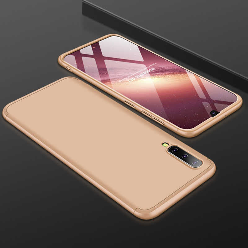Galaxy M30 Kılıf Zore Ays Kapak Gold