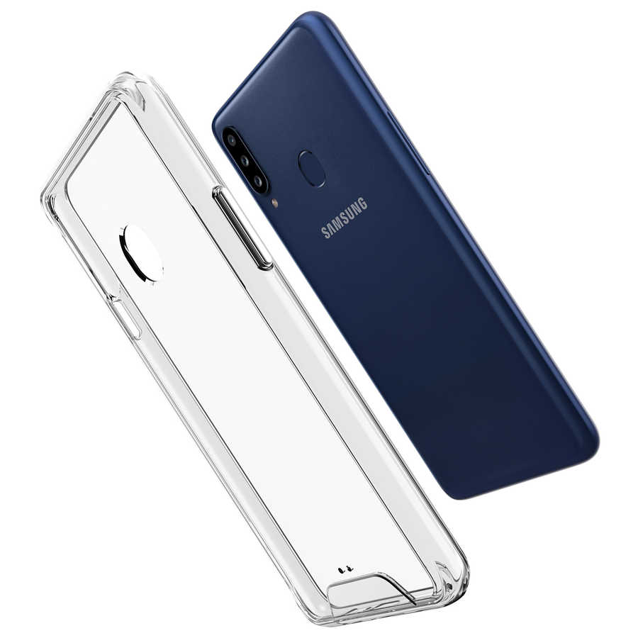 Galaxy M30 Kılıf Zore Gard Silikon Renksiz