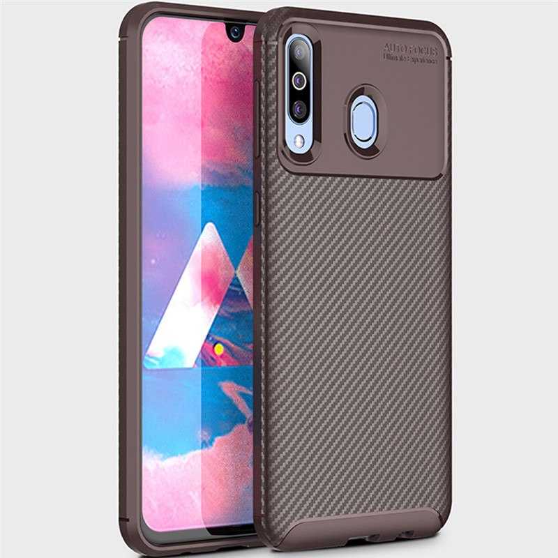 Galaxy M30 Kılıf Zore Negro Silikon Kapak Lacivert
