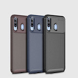 Galaxy M30 Kılıf Zore Negro Silikon Kapak Siyah