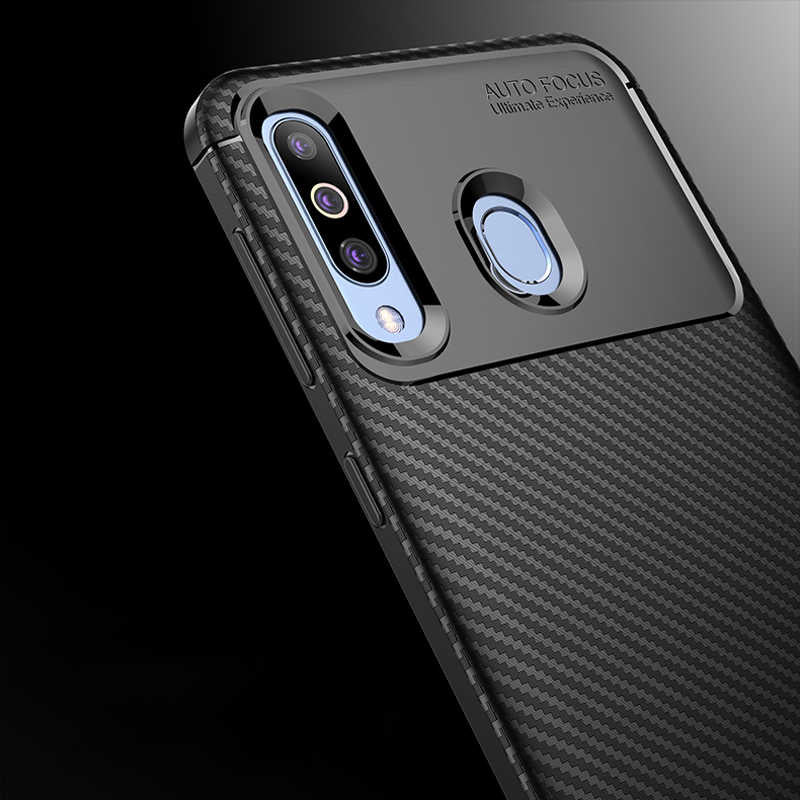 Galaxy M30 Kılıf Zore Negro Silikon Kapak Lacivert