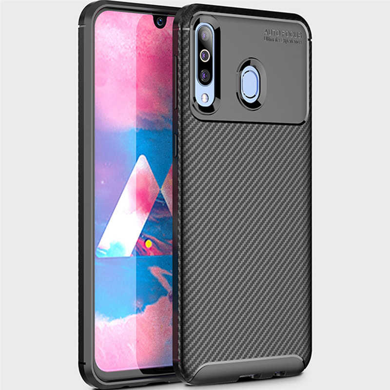 Galaxy M30 Kılıf Zore Negro Silikon Kapak Lacivert