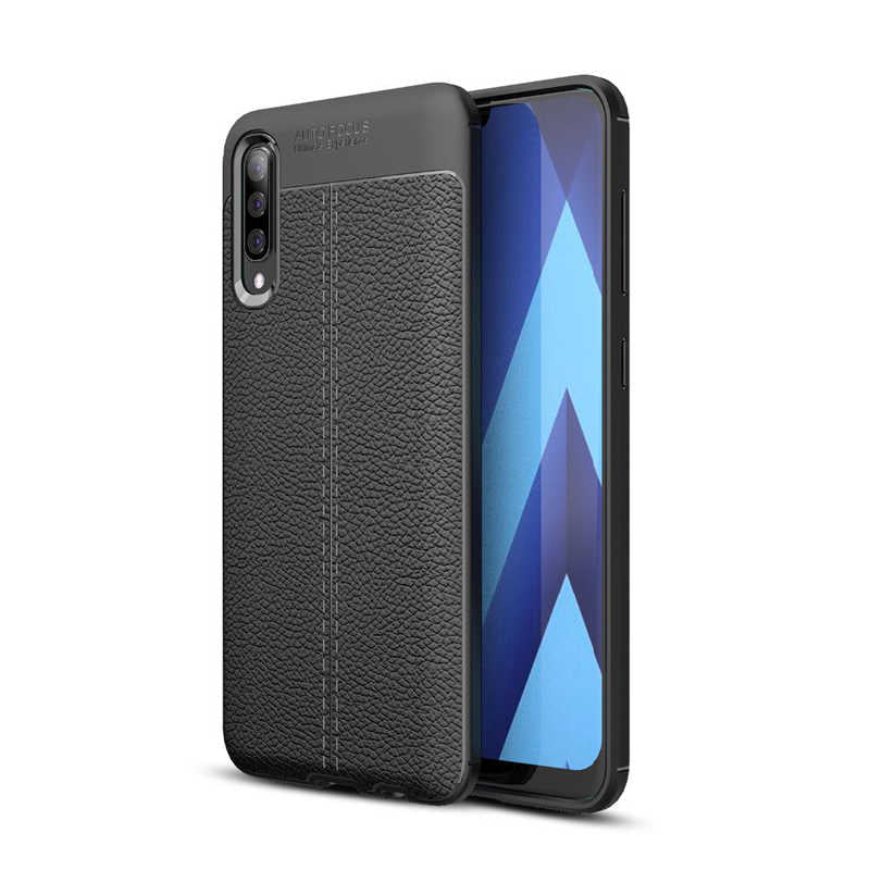 Galaxy M30 Kılıf Zore Niss Silikon Kapak Lacivert