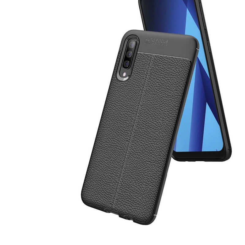 Galaxy M30 Kılıf Zore Niss Silikon Kapak Siyah