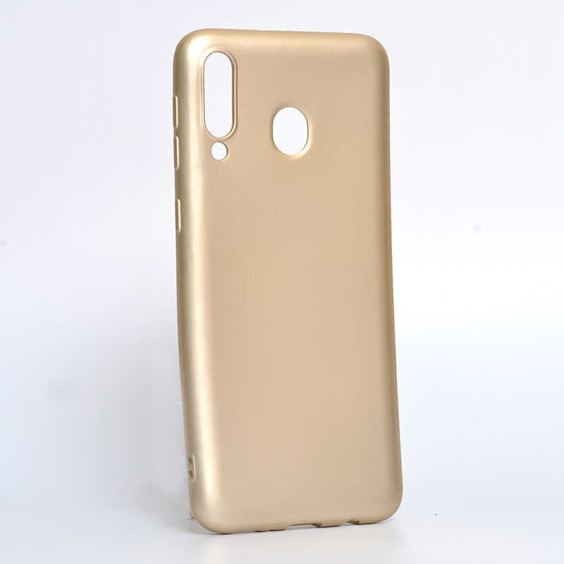 Galaxy M30 Kılıf Zore Premier Silikon Kapak Siyah