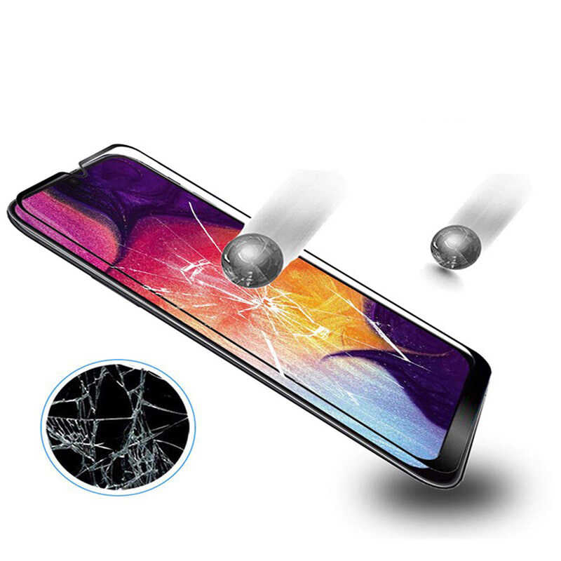 Galaxy M30S Davin 5D Cam Ekran Koruyucu Siyah