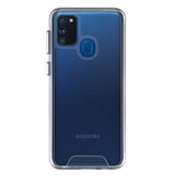 Galaxy M30S Kılıf Zore Gard Silikon Renksiz
