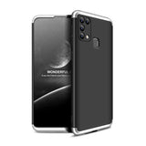 Galaxy M31 Kılıf Zore Ays Kapak Siyah-Gri