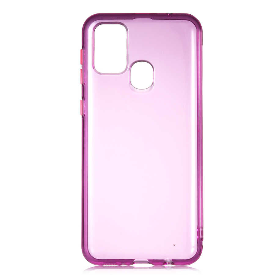Galaxy M31 Kılıf Zore Bistro Kapak Mor